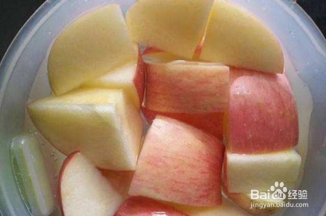 如何使切开的苹果不变色