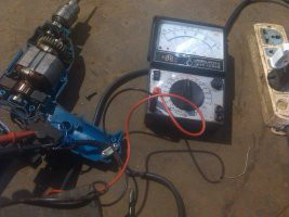 怎样学使用万用表之 怎样修手枪钻