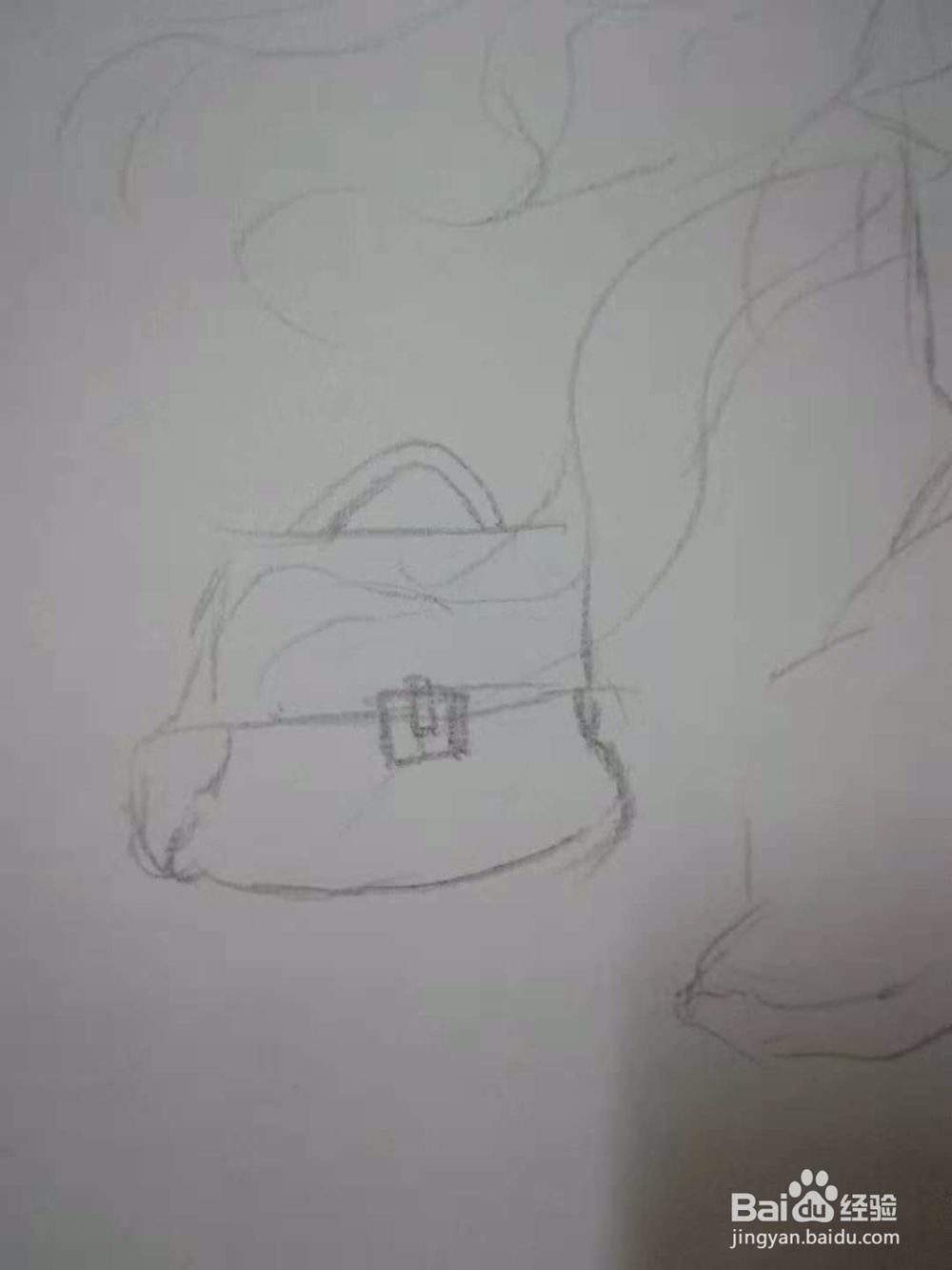 《地铁上的少女》漫画手绘插画线稿教程