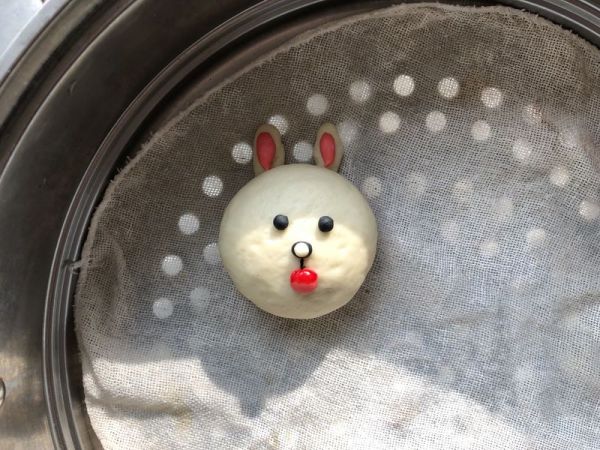 可妮兔豆沙包#福临门暖冬宴幸福面#