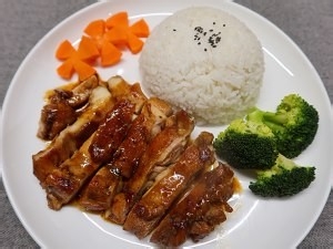 在家可做-超好吃的照烧鸡腿饭