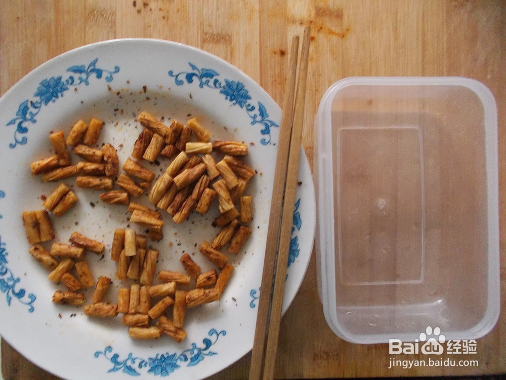 自制美味小零食,酥脆烤牛筋,非常简单~~·