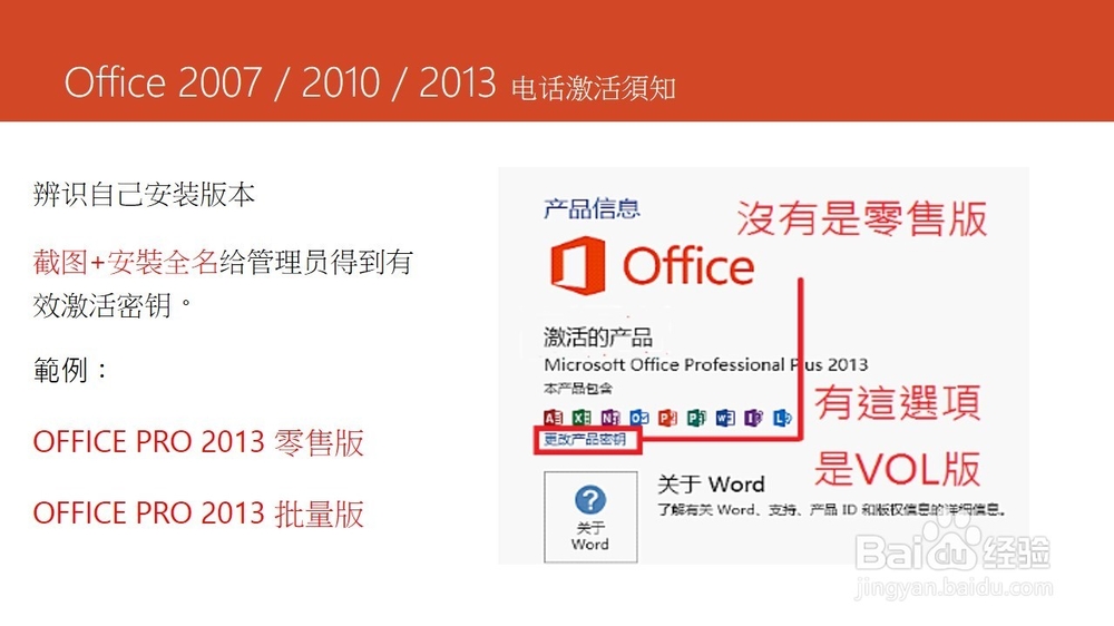 激活office流程