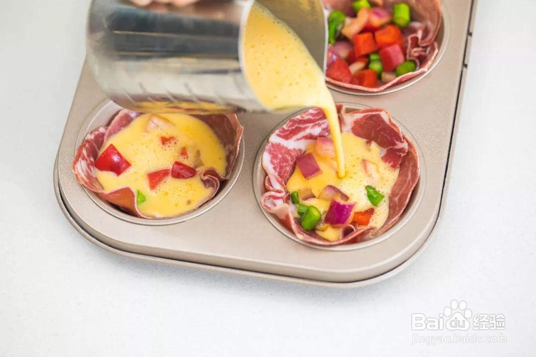 杂蔬鸡蛋杯怎么做