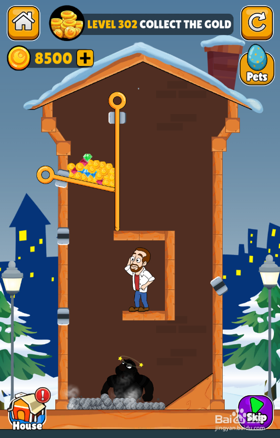 Home Pin的LEVEL 302如何通关？