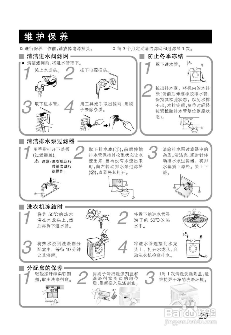 LG WD-T12255DS洗衣机使用说明书:[3]