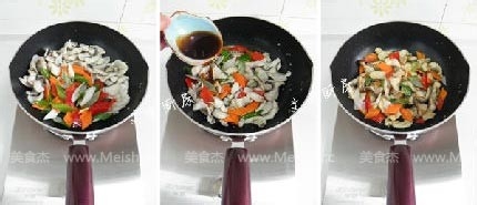 滑炒黑鱼片的做法