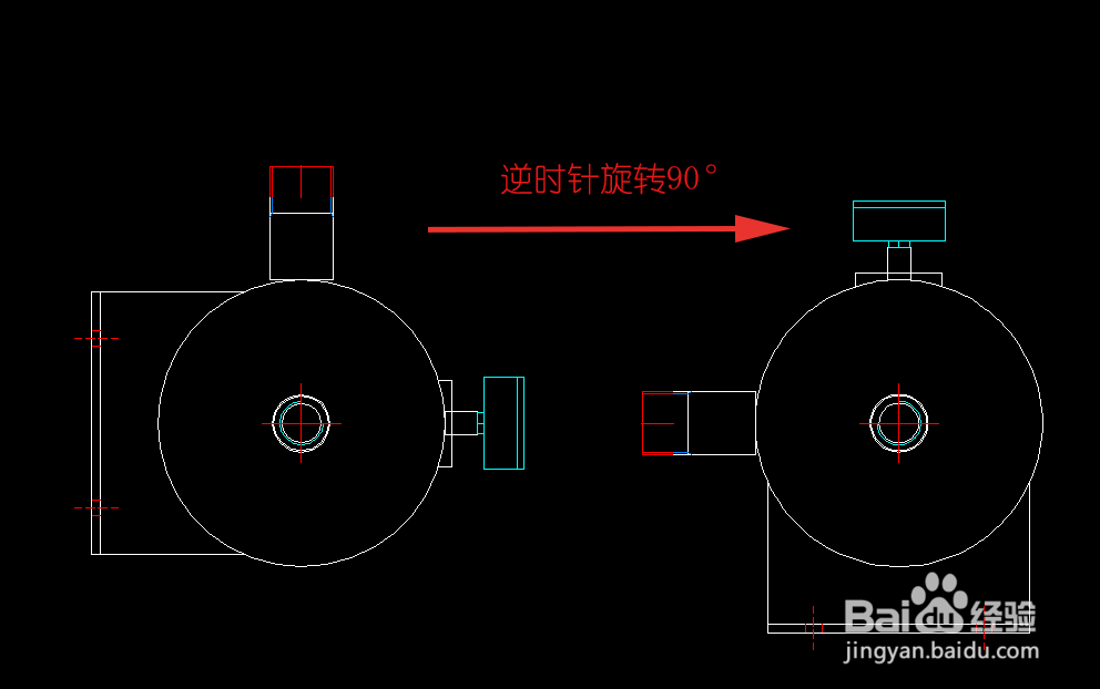 <b>CAD如何使用旋转工具</b>