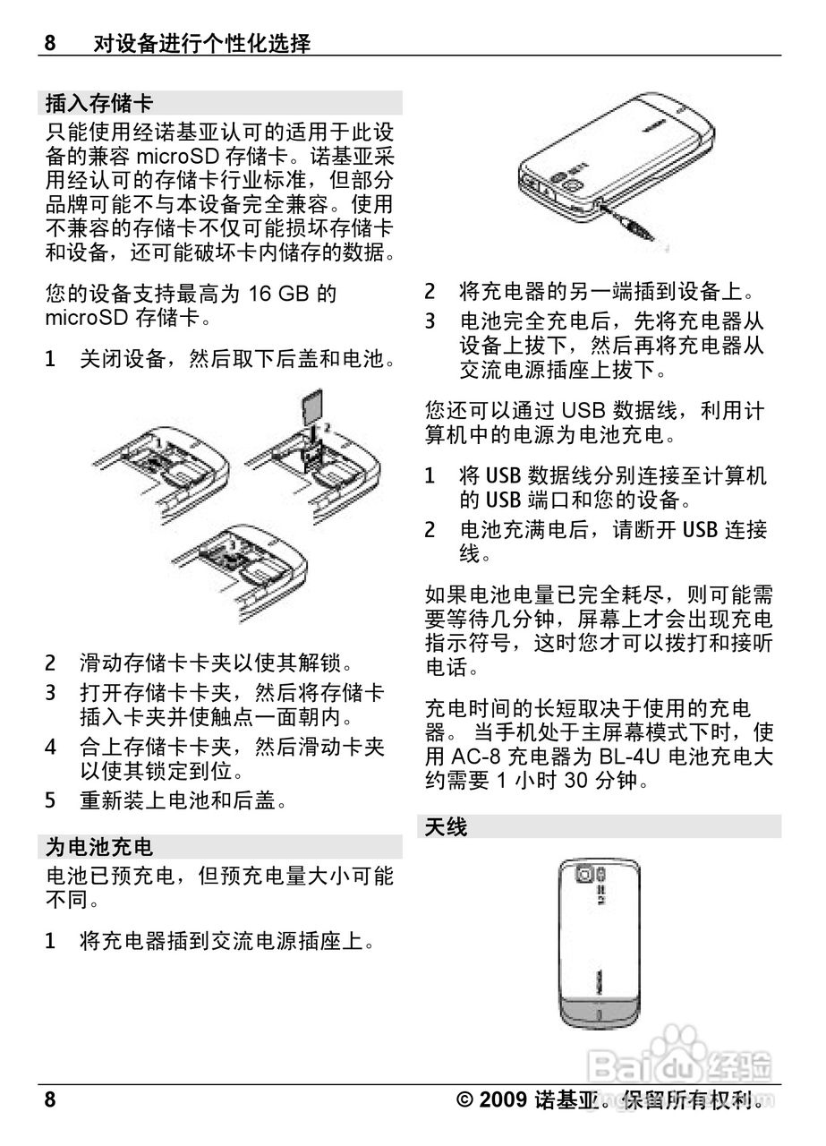 诺基亚Nokia 6600i手机使用说明书:[1]