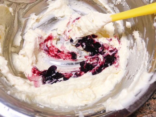 圣诞蓝莓冻芝士蛋糕