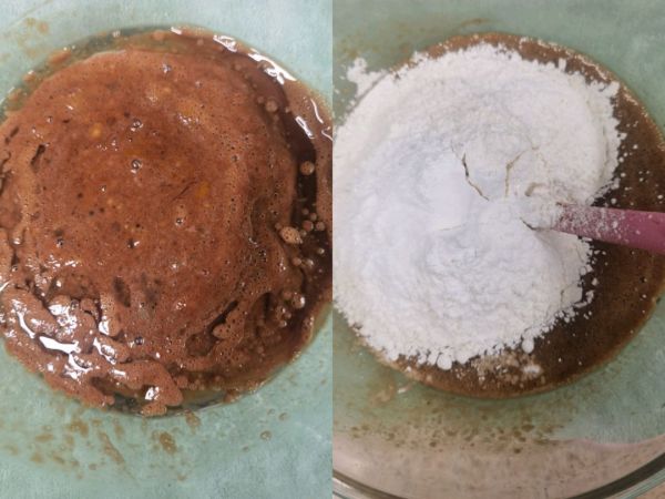 超级好吃红糖核桃巧克力香蕉玛芬蛋糕