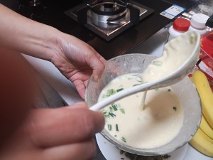 快手早餐之葱花鸡蛋饼