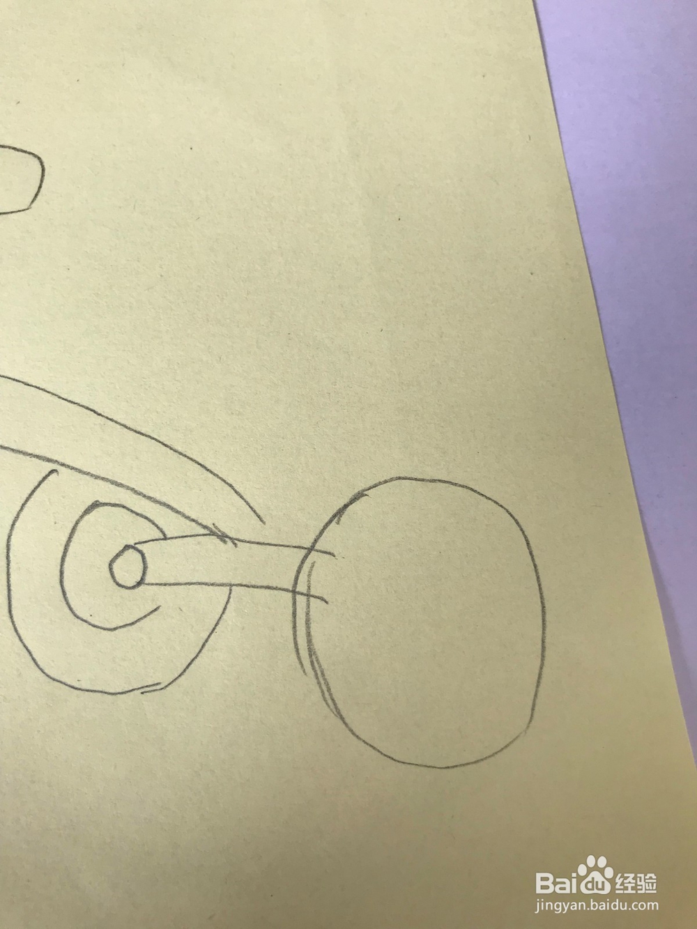 简笔画之三轮脚踏车如何画