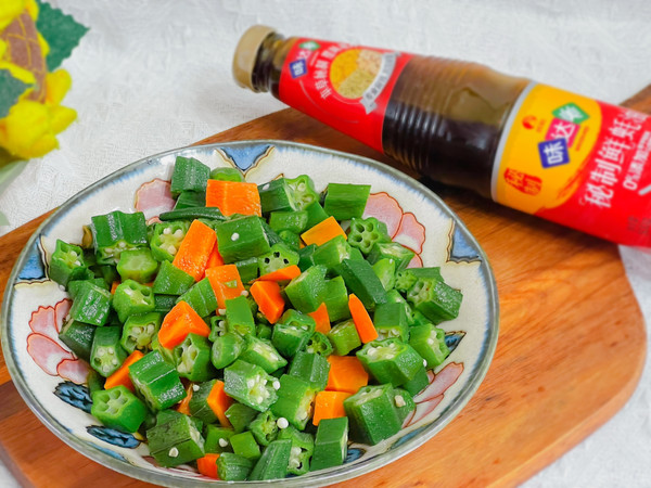 夏日出品凉拌秋葵