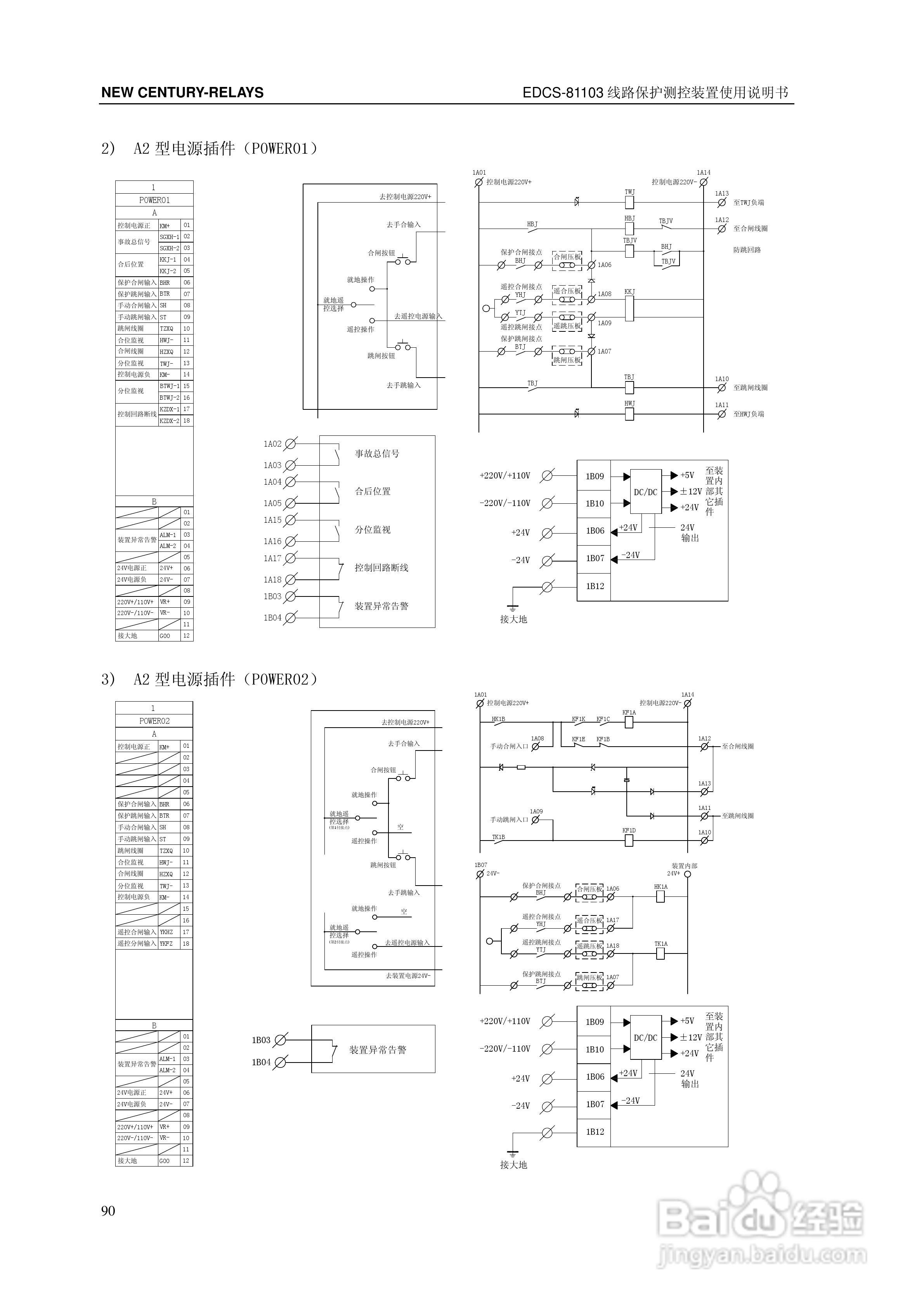 新世纪EDCS-81103线路保护测控装置说明书:[10]