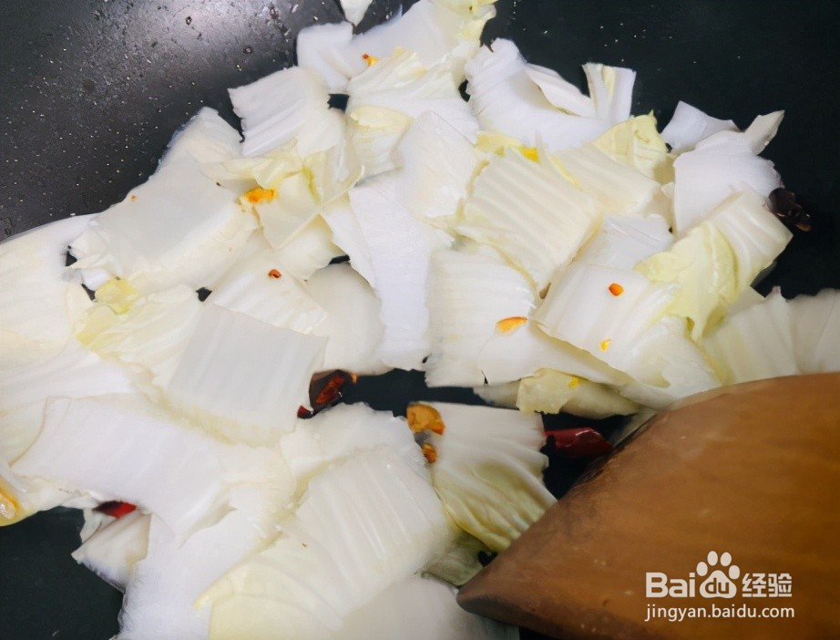 家庭自制醋溜白菜