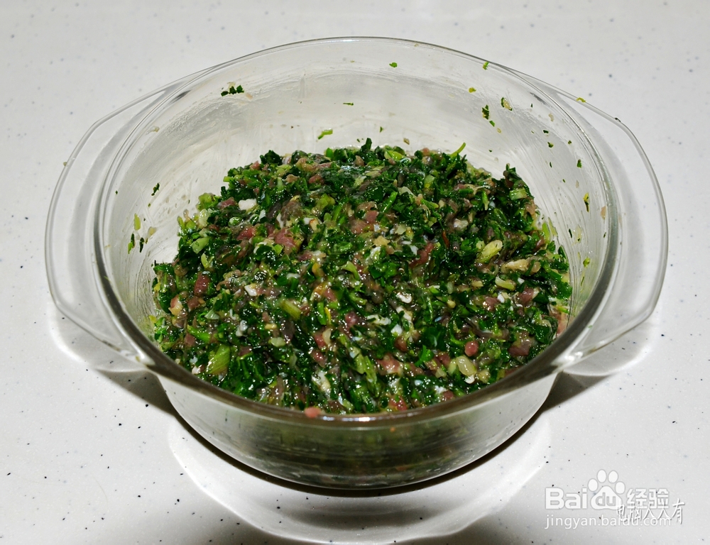 系列美食：[2]荠菜鲜肉水饺