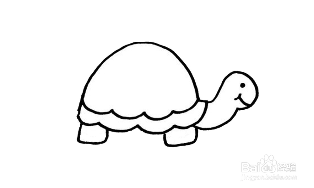 如何画一个小乌龟？