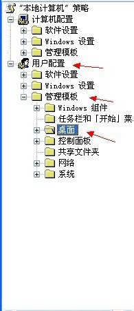 Windows XP怎样显示桌面上的“网上邻居”图标？