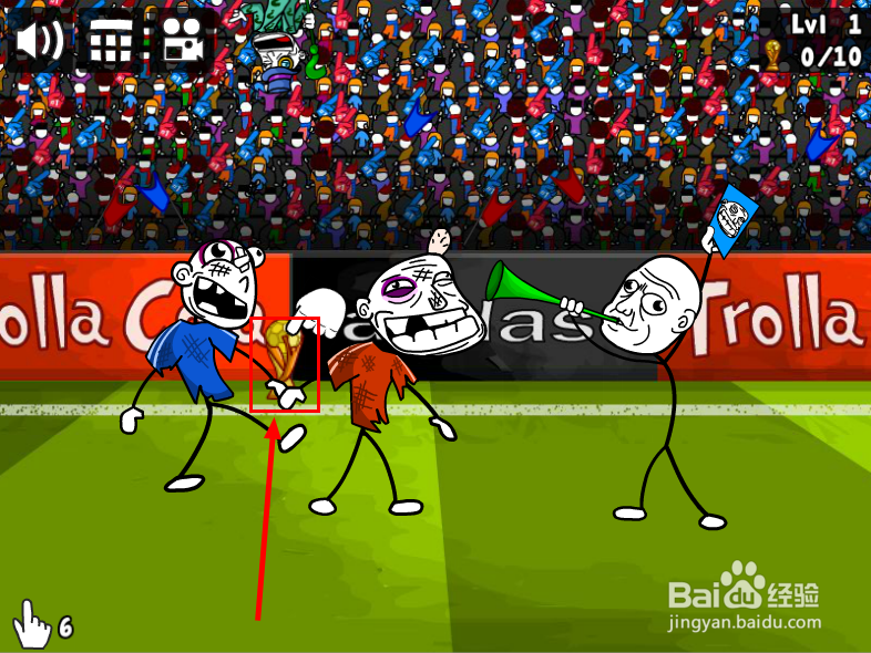 “史上最贱小游戏之足球”攻略