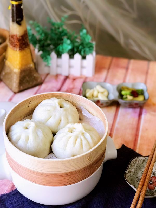 #2018年我学会的一道菜#芸豆牛肉粒包子