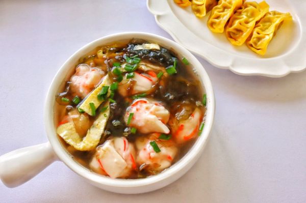紫菜虾丸鸡蛋汤