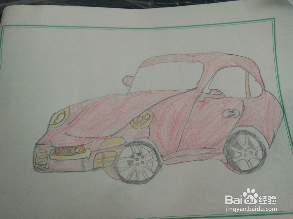 简笔画汽车怎么画