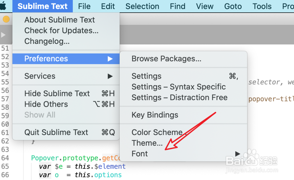 mac版SublimeText，显示字体太小怎么办？