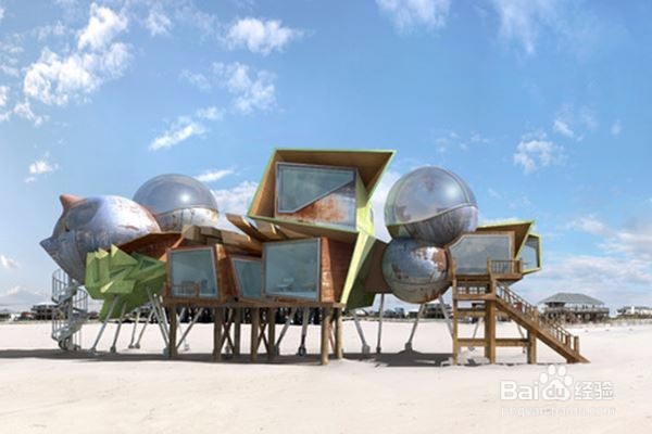 欣赏下多芬岛超现实主义建筑，感觉到儿时的梦幻