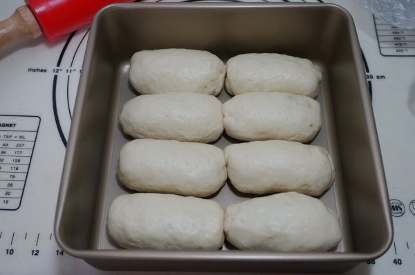 蜜豆夹心小面包