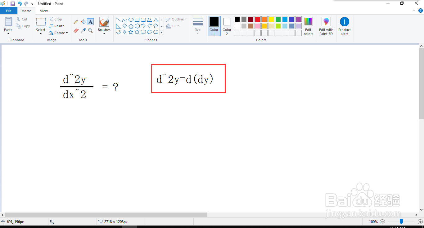 d^2y/dx^2这样计算