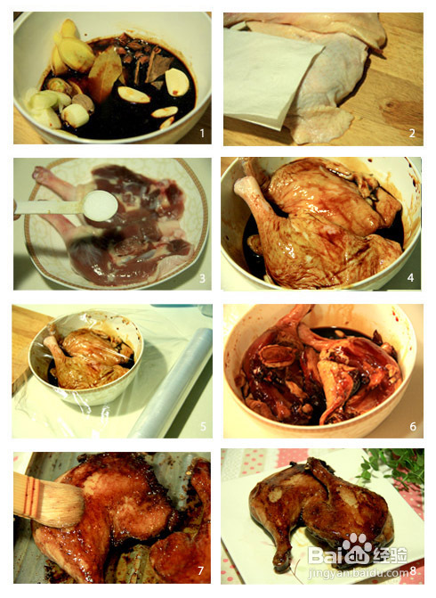 蜜汁烤鸭腿----鸭肉也可以这样吃