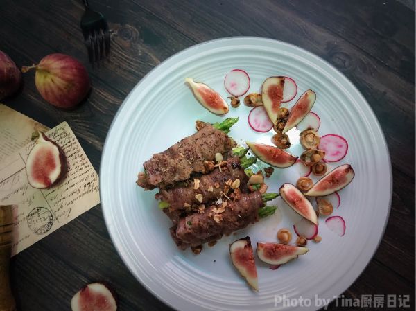 芦笋白玉菇肥牛卷