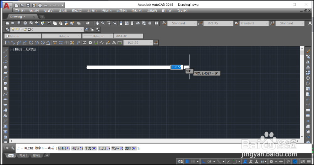 CAD如何画弯曲箭头？