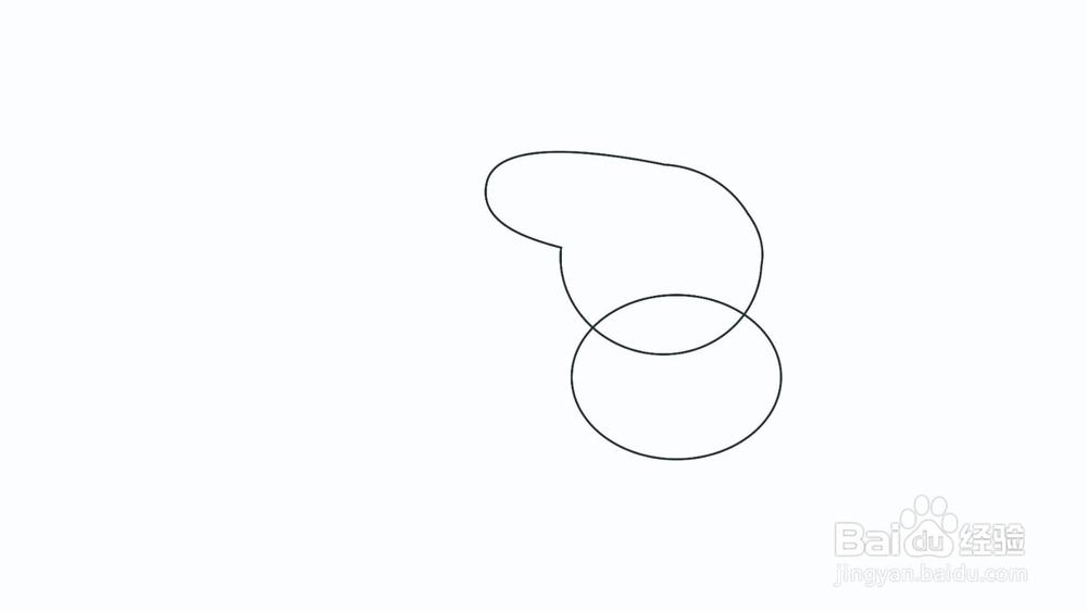 可爱佩奇简笔画