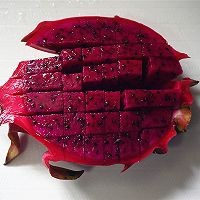分享圣洛雪哈密瓜椰奶火龙果冰棒做法