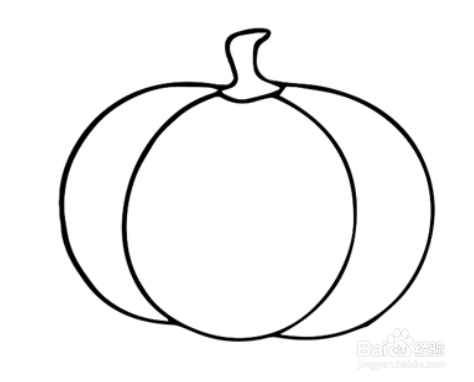 美味南瓜简笔画