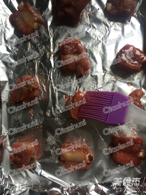 酱香烤小排的做法