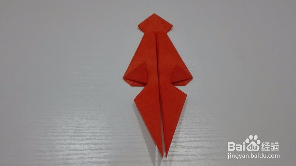 可爱的小乌贼折法