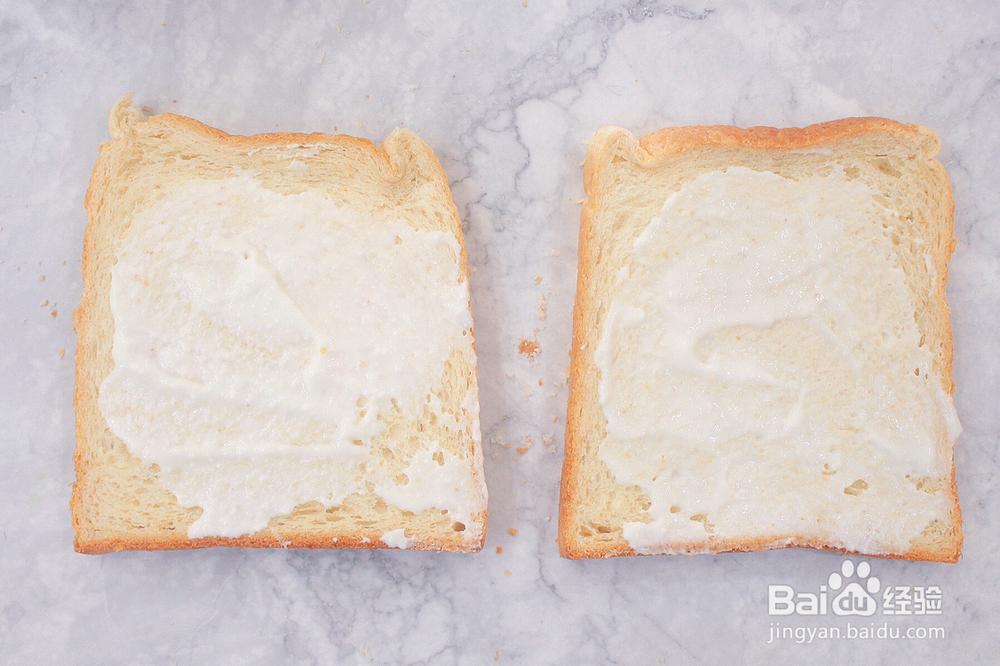 美味挡不住的火腿土豆泥沙拉三明治