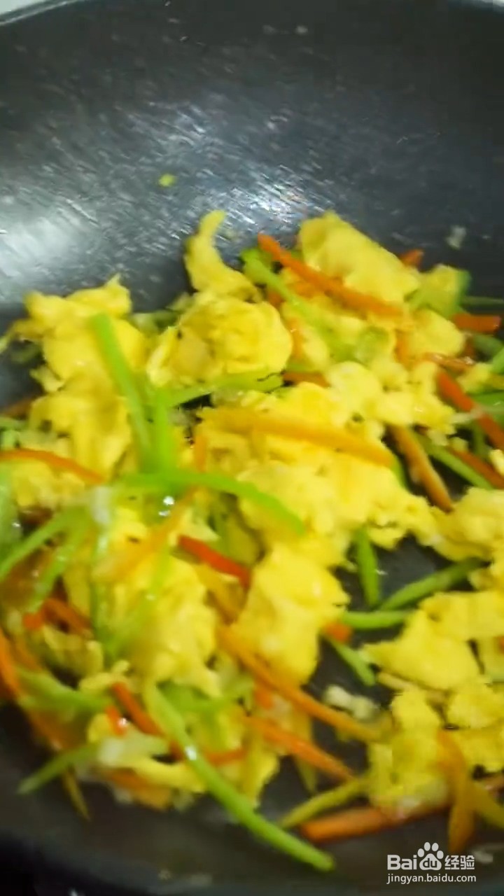 如何制作家常青椒炒鸡蛋