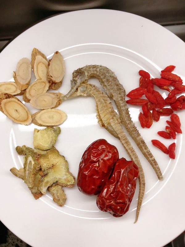 田七海马增高汤