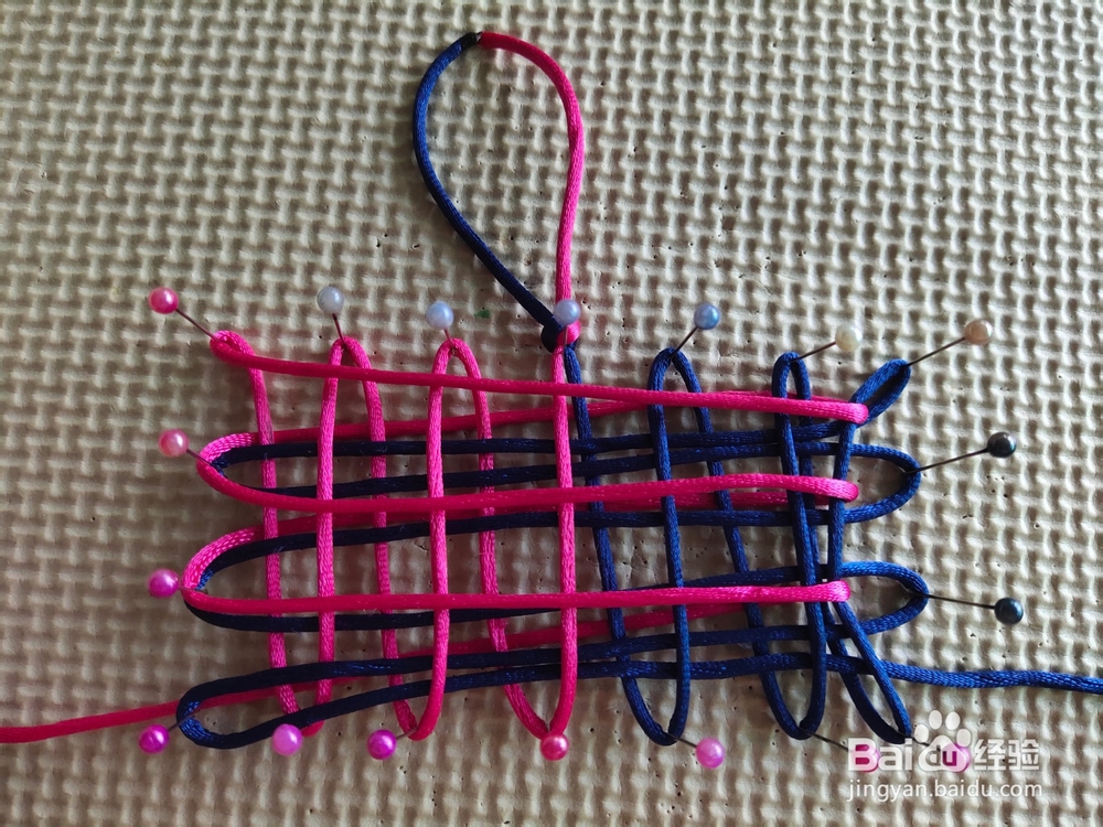 中国结进阶——一字盘长结