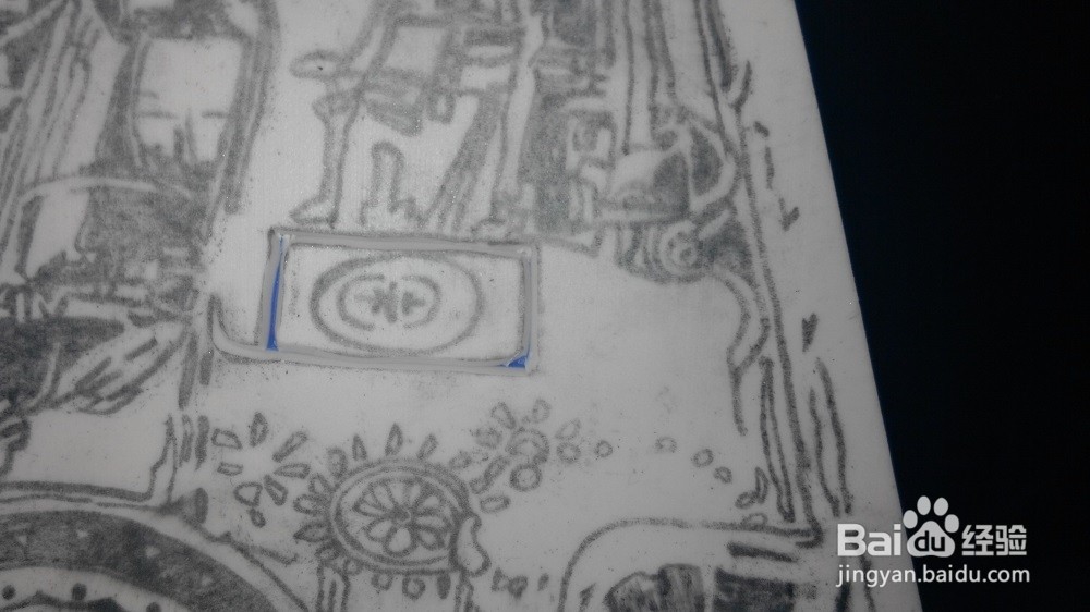 手工橡皮章之火车橡皮章