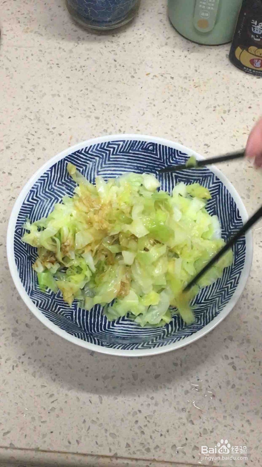 虾蓉酱拌圆白菜