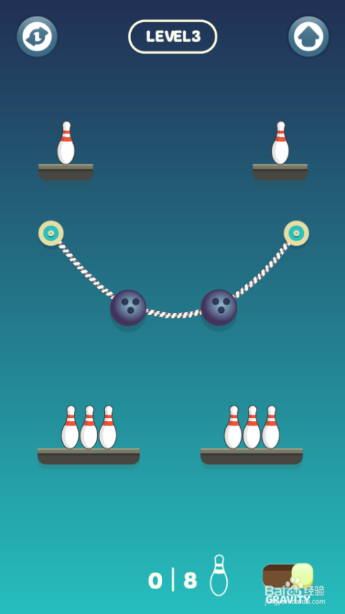 Rope Bowling 2的LEVEL 3怎样通关