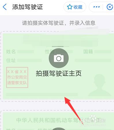 支付宝怎么添加驾驶证