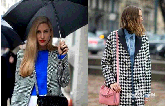 经典复古千鸟格纹时髦有腔调,天王嫂昆凌也爱它