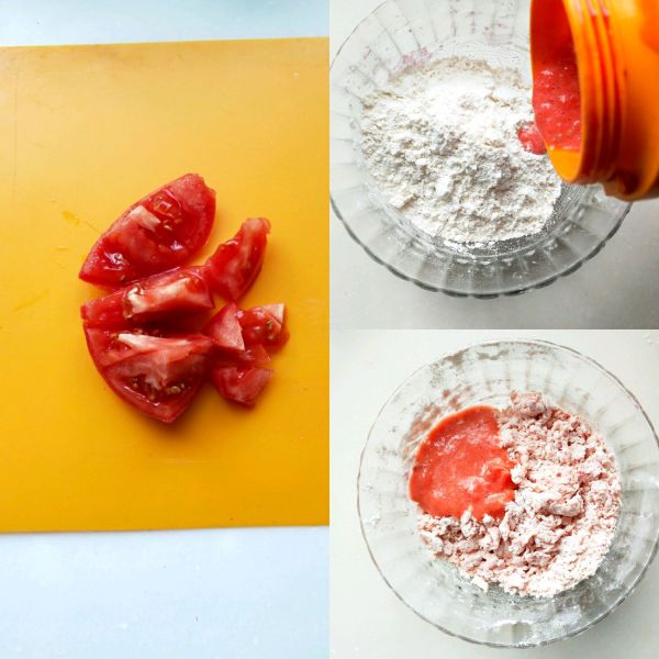 鸡汤三色蝴蝶面