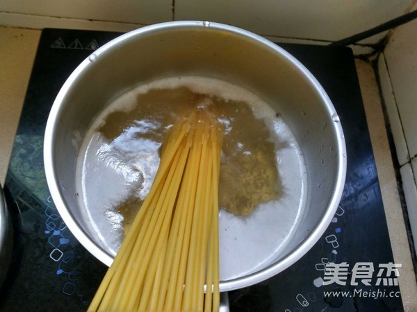 香菇番茄意大利面